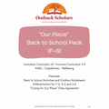 "Our Place" F-6 Back to School Pack