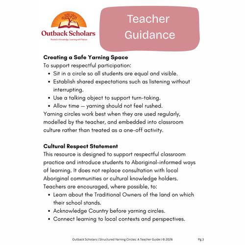 Structured Yarning Circles: A Teacher Guide